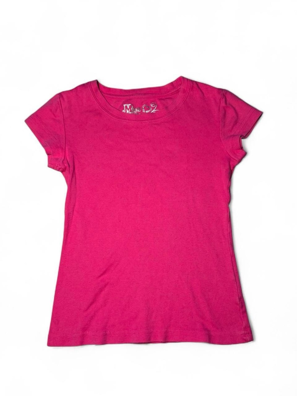 Y2K Hot Pink Miss Attitude cotton short sleeve baby tee 🪐